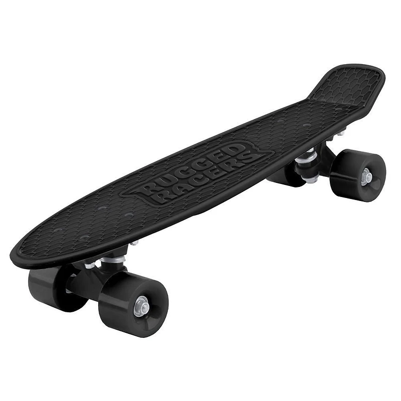 Rugged Racer 27" Skateboard Cruiser, Noir