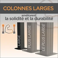 Sojag Portland 8 x 12 x 8 ft Dark Brown Wall Gazebo