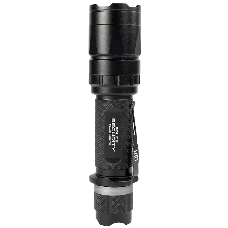 Police Security Trac-Tact R Rechargeable Flashlight, 5 Mode, 1000 Lumen Rechargeable