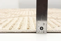 ECARPET Jute Style Area Rug for Bedroom, Living Room, Dining Room Tosca Collection