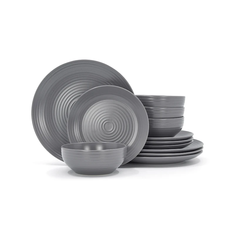 HT Evelyn 12pc DW Set Grey