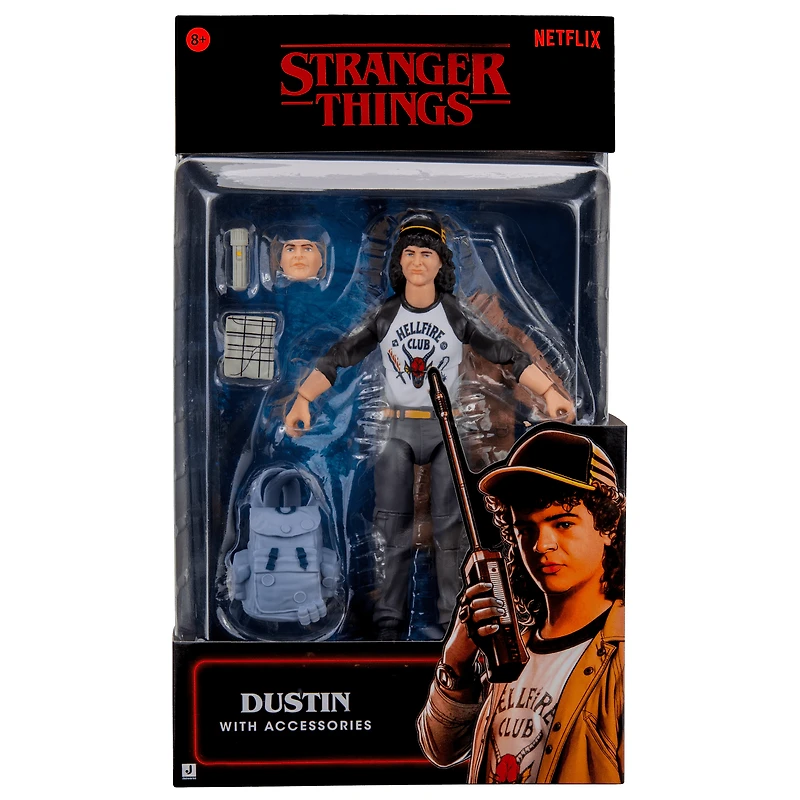 Stranger Things Season 5: Upside Down 6-inch Collector Figure - Dustin Henderson