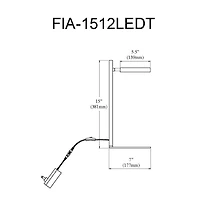 Calah Semi-Flush Mount