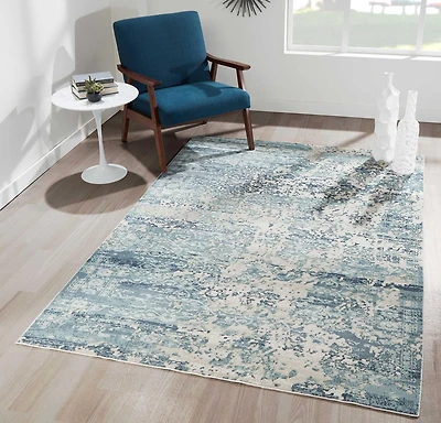 ECARPET Delphine 9'3" x 12'6" Tapis pour Salon, Chambre, Salle A Manger, Entrée, Couloir et Plus Encore.