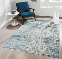 ECARPET Delphine 9'3" x 12'6" Traditional Area Rug for Living Room, Bedroom, Dining Room, Entrance, Hallway and More.