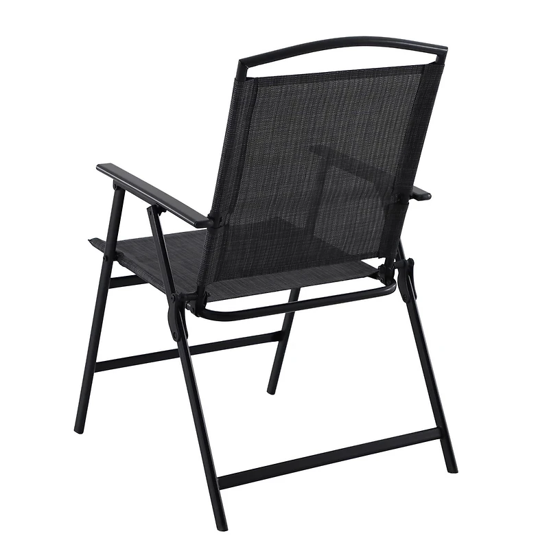 Chaise pliante en tissu tendu Carlington de Mainstays