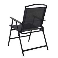 Chaise pliante en tissu tendu Carlington de Mainstays