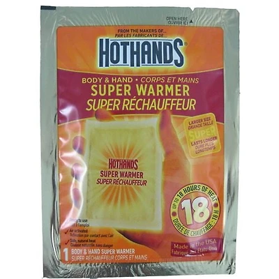 HotHands Super Rechauffeur Chaleur naturelle, sans danger