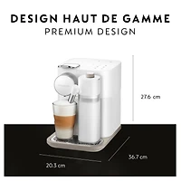 Nespresso Gran Lattissima Espresso Machine by De’Longhi, White