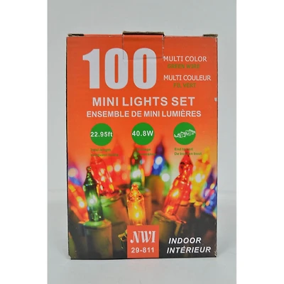100 Lt Mini Indoor Mini Light Set (Multi-Ampoules) - Ensemble De 2
