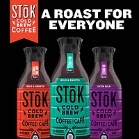 Stok Café Infusé à Froid, Noir, Extra Corsé