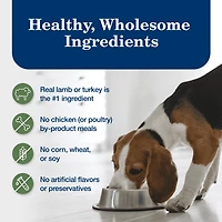 Blue Buffalo , Assortiment de Recettes Maison pour Chiens Adultes, Agneau et Dinde en Conserve, Format Varié