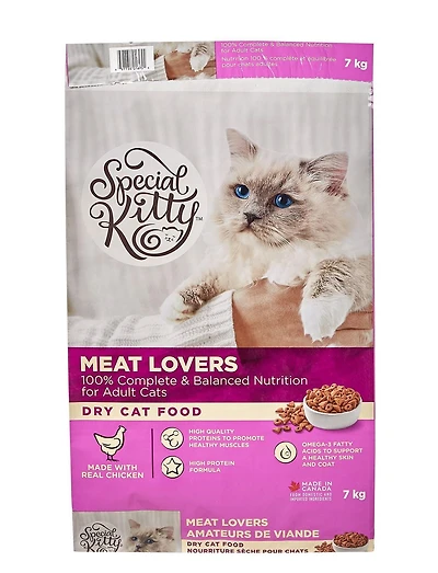 Special Kitty Meat Lovers Dry CAT Food, 3.2kg
