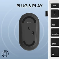 Logitech M340 Souris sans fil avec impressions en édition limitée