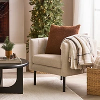 Bouclair Elsy Cozy Throw Blanket 50x60 in