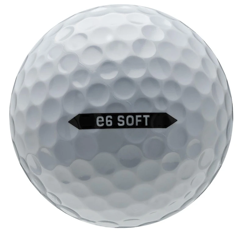 Bridgestone Golf Balles E6 - Souple, Blanc,  Dz