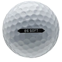 Bridgestone Golf Balles E6 - Souple, Blanc,  Dz
