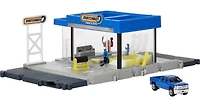 Matchbox-Le Garage Matchbox avec 1 voiture