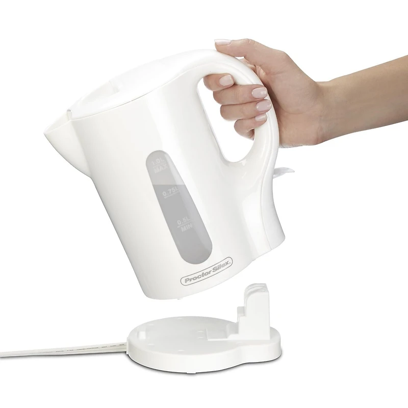 Bouilloire électrique 1 litre sans cordon Proctor Silex 41005PS