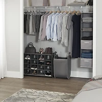 neatfreak! Trieuse à linge verticale à 2 niveaux sur roulettes avec paniers à linge et technologie de réduction des odeurs EVERFRESH®