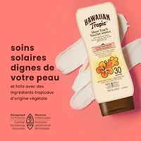 Lotion écran solaire Toucher soyeux à FPS 50+ de Hawaiian Tropic 240 mL