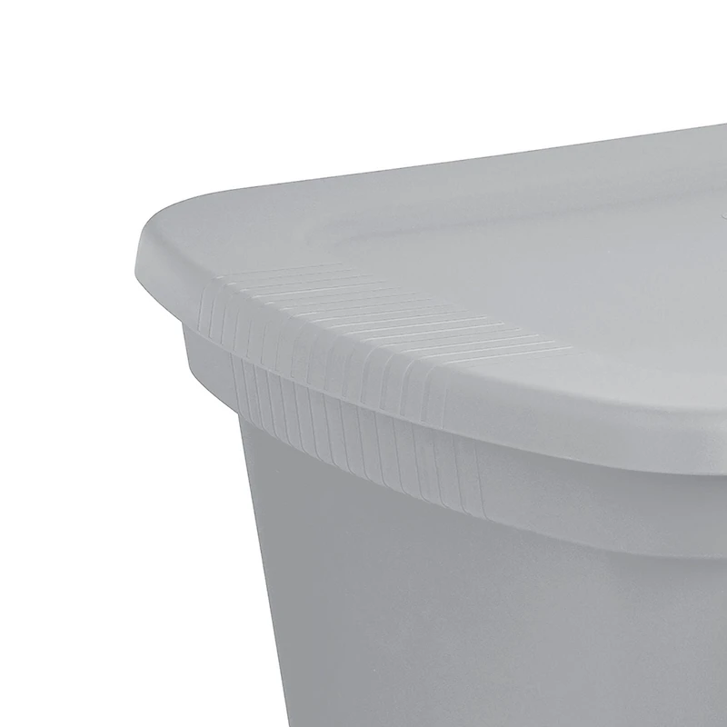 Sterilite Boîte 68L - Argent 68L, Argent