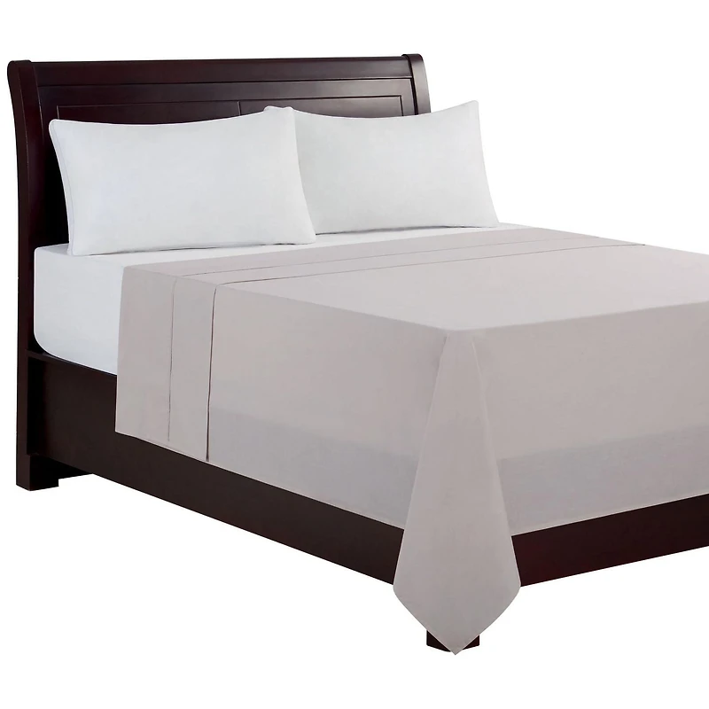 Drap plat Colombe Mainstays, 1 place Contexture de 180 fils