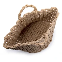 Truu Design Chunky Braided Jute Storage Basket