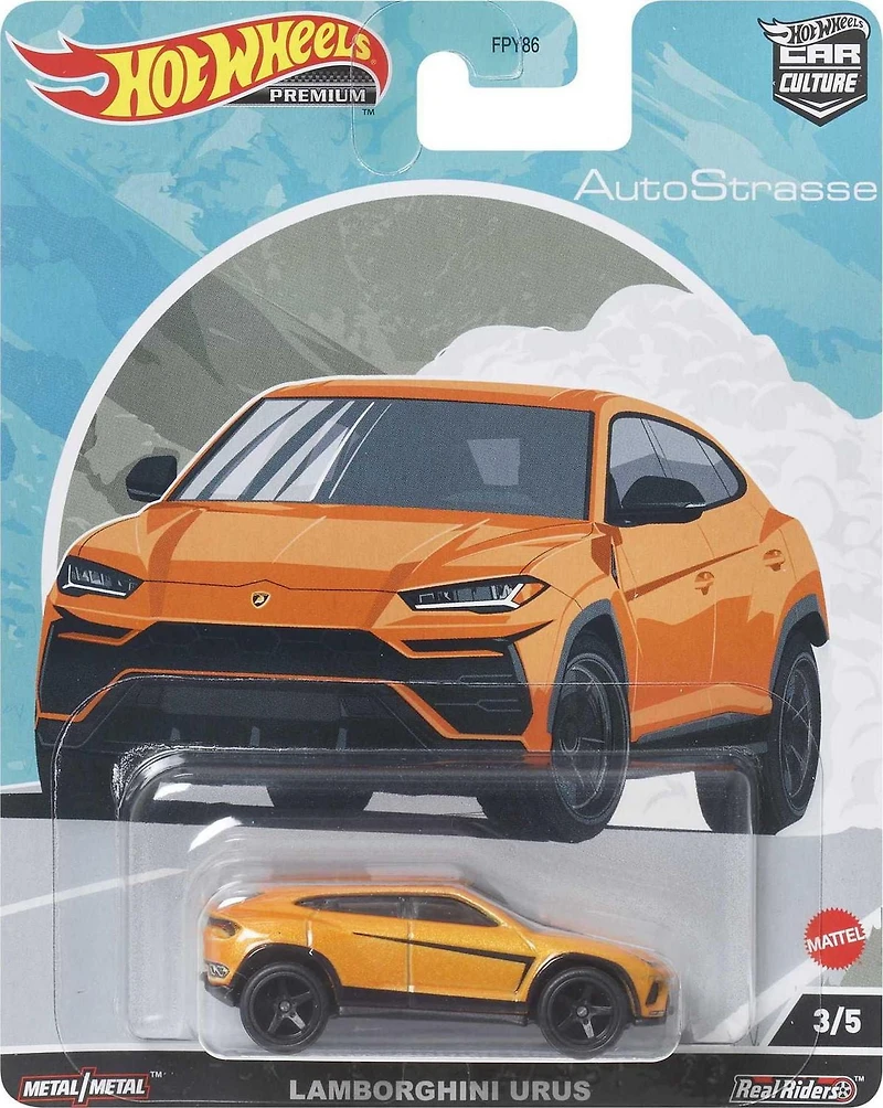 Hot Wheels Car Culture Lamborghini Urus Véhicule Circuit Legends