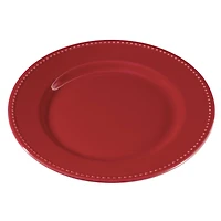 Mainstays Stonerware Brynn assiette rouge 10,39 pouces