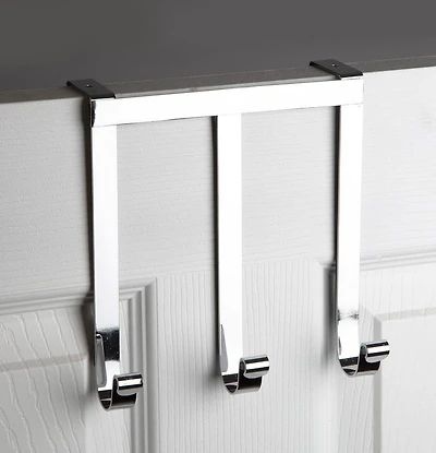 Era Organisateur Niagara à 3 crochets à fixer sur une porte, organisateur à fixer à l'arrière d'une porte, chrome