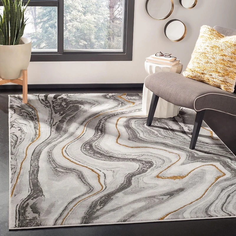 SAFAVIEH Craft Angjelko Abstract Area Rug