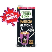 Amande Barista d'Earth's Own à base de plantes longue conservation 946mL Amande Barista d'Earth's Own à base de plantes longue conservation 946mL