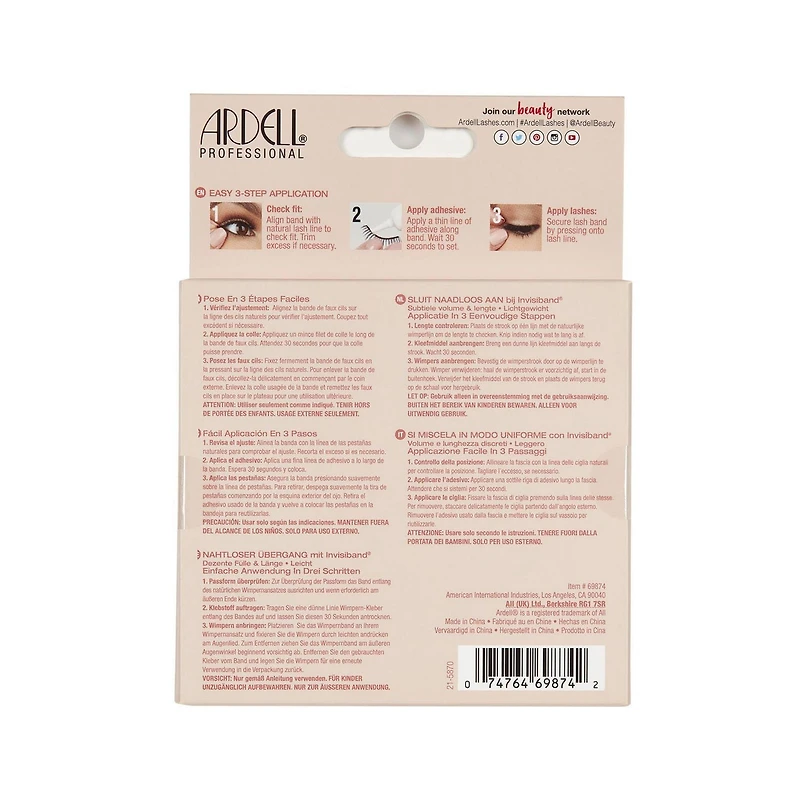 Ardell - Multipack Naked Lashes 424 - 4 Pairs, Naked Lashes 424