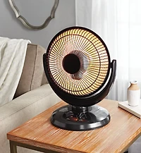 Konwin 14'' Chauffe-vaisselle à oscillation, noir