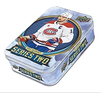 2025-26 Upper Deck Series 2 Hockey Trading Cards Tin