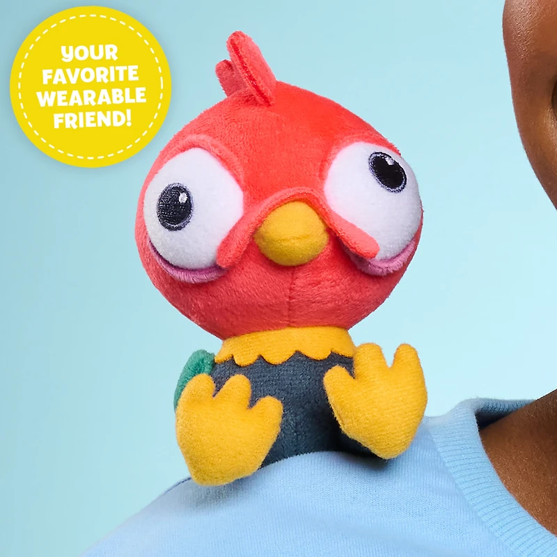 Disney Princess Frozen Perch’d Shoulder Plush Heihei, Wearable Plushie, Kids Ages 2+