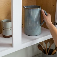 EasyLiner Smooth Top Shelf Liner, Grey Quatrefloral, 20 in. x 6 ft. Roll, <ul><li>Non-adhesive</li><li>smooth surface</li><li>Easy to Intall</li></ul>