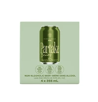 Partake - IPA, 4 x 355 mL Cans, Craft Non-Alcoholic Beer
