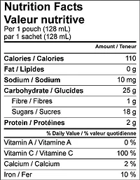 Purée biologique pour bébé Le Choix du Parent à saveur de banane, fraise et jus de betterave