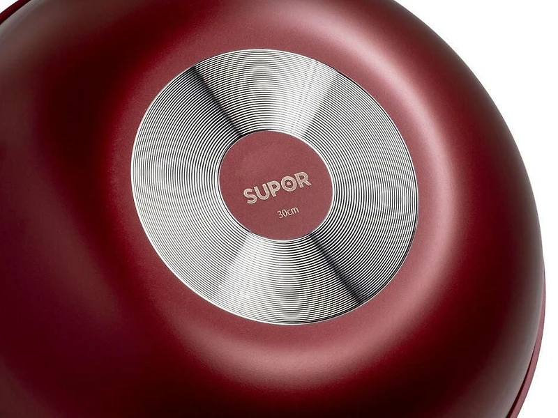 Supor Non-Stick Wok With Lid, 30cm