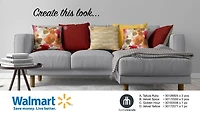 hometrends Solid Velvet Decorative Pillow, 18"x18"