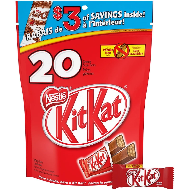 NESTLÉ® KITKAT® Minis Milk Chocolate Bar