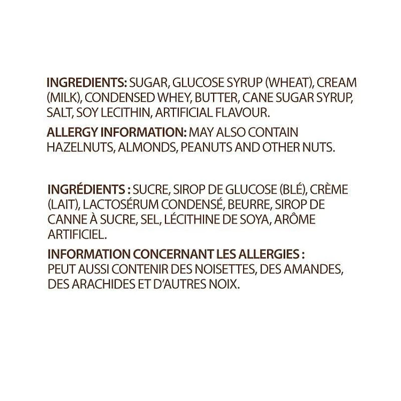 Bonbons durs au caramel Werther's Original 350 g