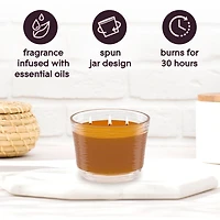 Glade® Scented Candle Air Freshener, Cashmere Woods, 1 Piece