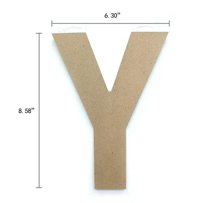 Lerman decor's wood letter Y