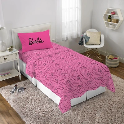 Ensemble de drap S Barbie "Barbie Chevron" Ensemble de drap S Barbie