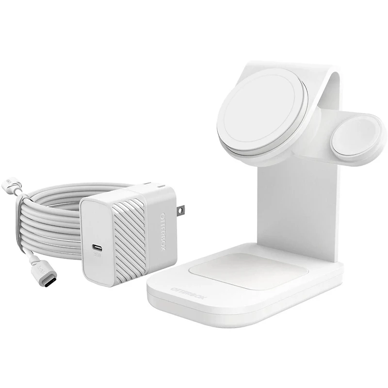 Otterbox Wireless 15W Charging Station with MagSafe White