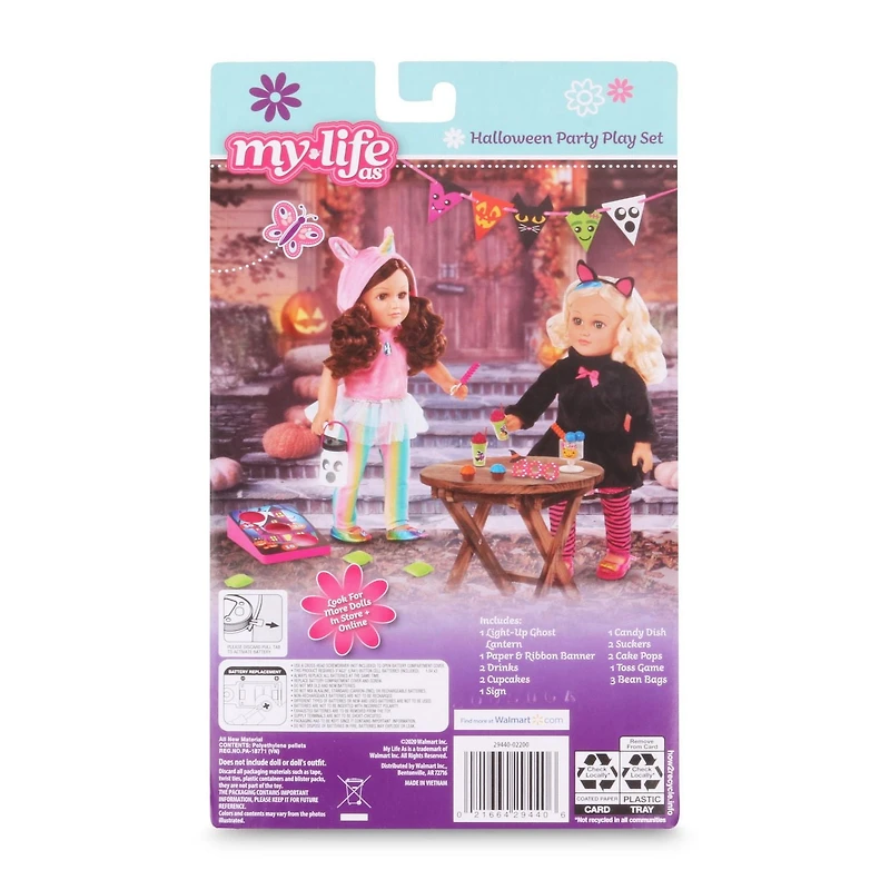 My Life As Halloween Party Accessory Card