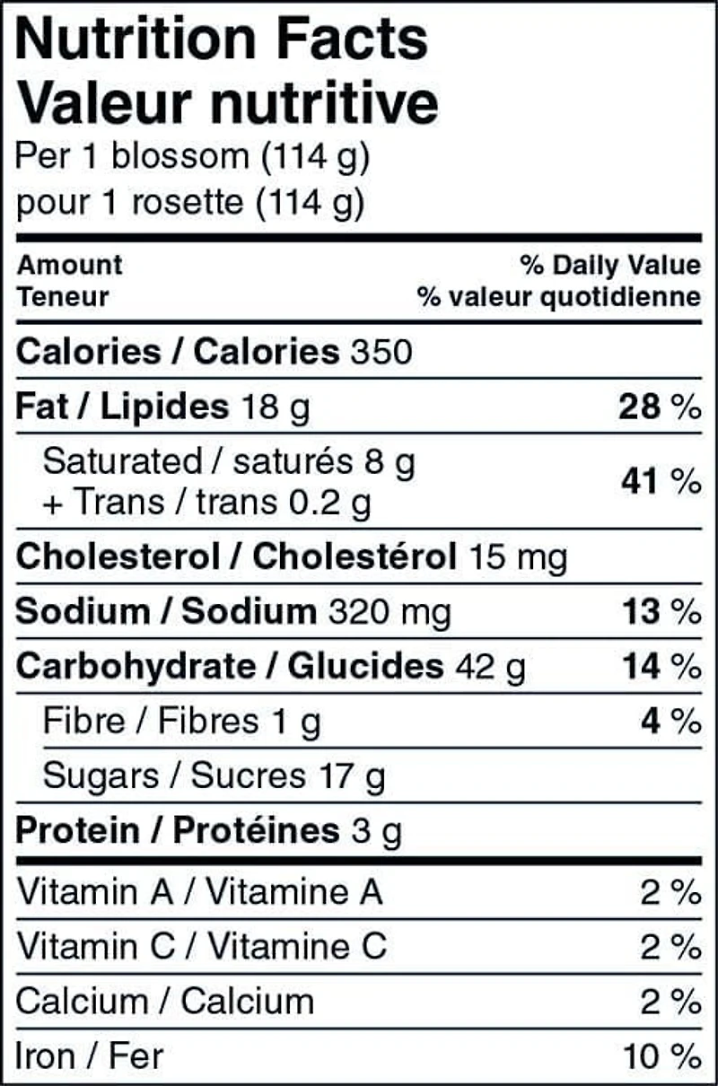 Rosettes aux pommes et caramel Notre Excellence